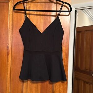 Lulus Peplum Top NWT